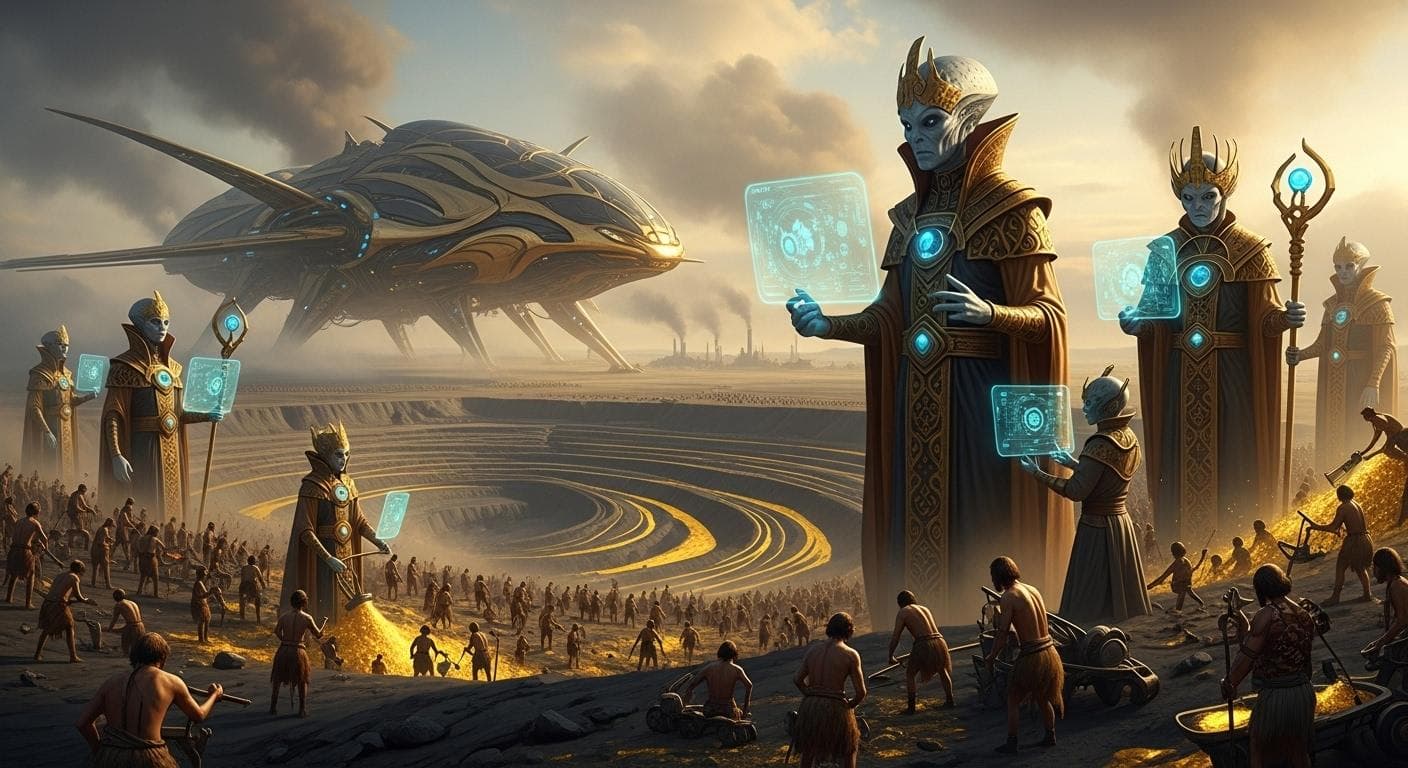 Gold from the Gods: Why the Anunnaki Allegedly Mined Earth for Precious Metal