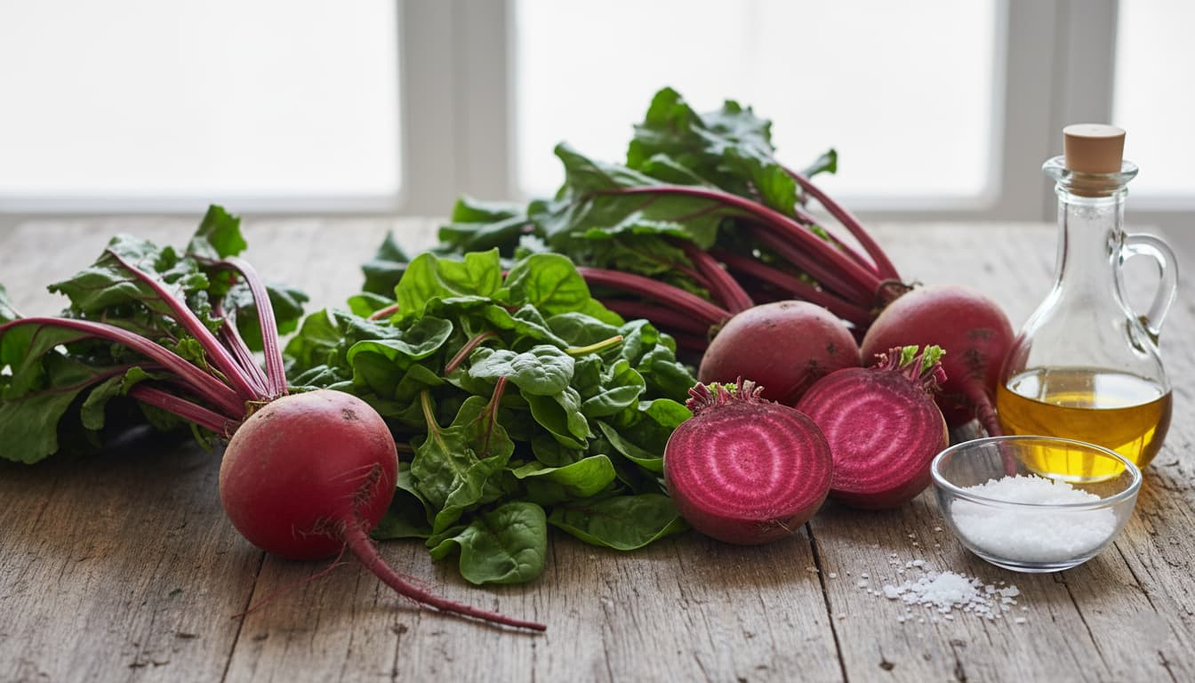 Natural sources of TMG like beets and spinach