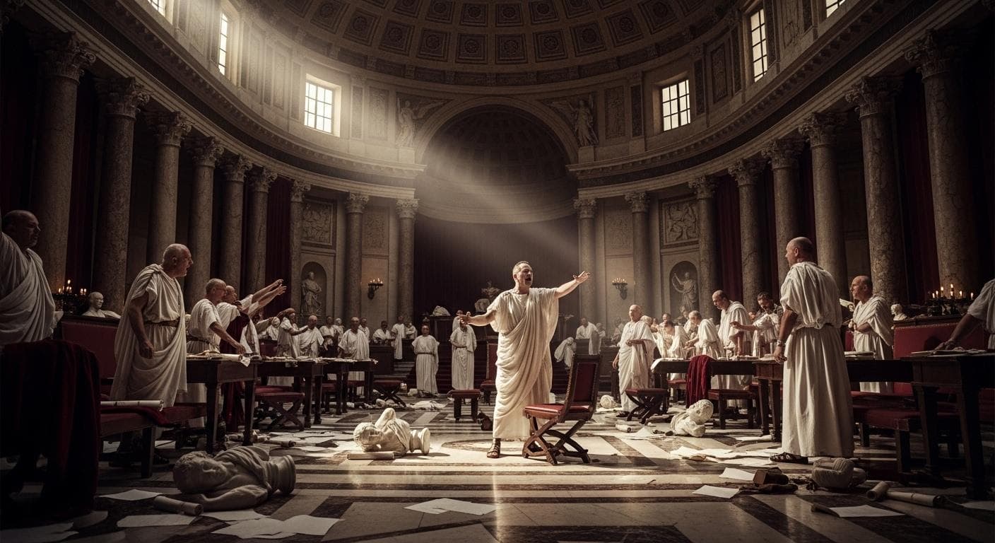 From Republic to Empire: The Rise of Julius Caesar and Augustus