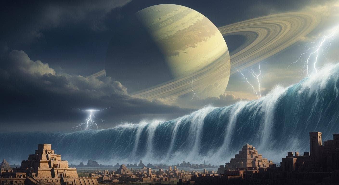 The Great Flood: Did Nibiru's Passage Drown the Ancient World?